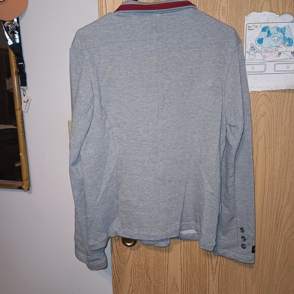 NEW Women's Target Exclusive Beetlejuice Astrid Graphic Blazer - Heather Gray M - Picture 8 of 10